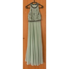 ASOS Maxikleid, Kleid, Gr. 38, M, grün, mintgrün, Pailletten, Neu