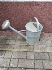 alte Zink Gießkanne mit Tülle,undicht, Dekoration