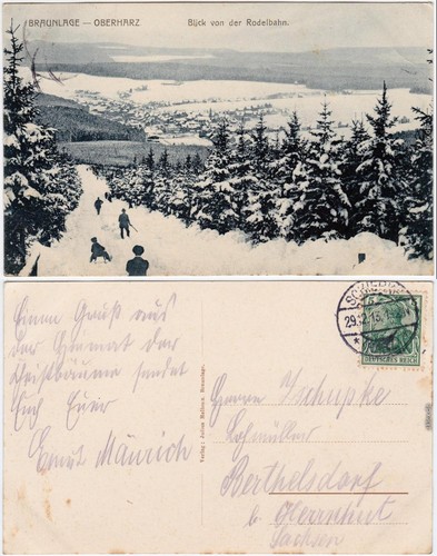 Braunlage blick von der - braunlage,