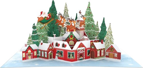 Weihnachten pop karte - pop,