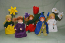 Püppchen Blumenkind, Figur, Deko  Jahreszeitentisch,Handarbeit,nach Waldorf Art