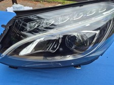 LED Scheinwerfer links Guter Zustand Mercedes W205 C-klasse A2059063703 = 7303
