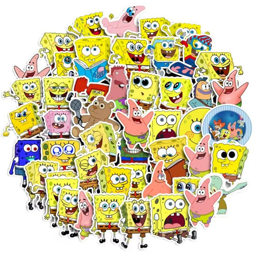 50x spongebob schwammkopf - 50x,