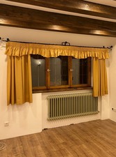 Edler Vorhang Landhausstil Gold/Ocker