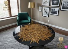 Luxus Schwarz Marmor & Tiger