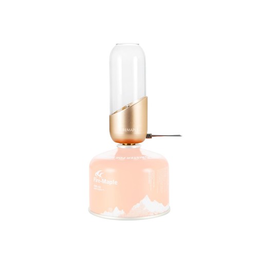 Camping gas lantern - camping, glass