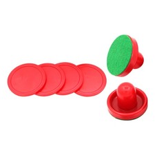 1 Set Air Hockey Pucks Mini Eishockey-Stück Lufthockey Tischzubehör