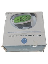 Orium Oniro Sprechender Wecker Digital Temperaturanzeige Silber