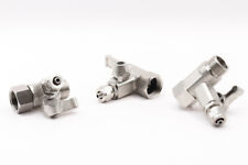 Wasseranschluss Adapter Kühlschrank 3/8" Osmoseanlage Absperrhahn 1/4" Schlauch