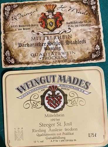 Alte weinetiketten 983 1993er - weinetiketten, !983-1993er