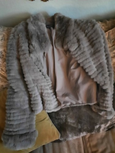 Felljacke bolero kanin - felljacke,