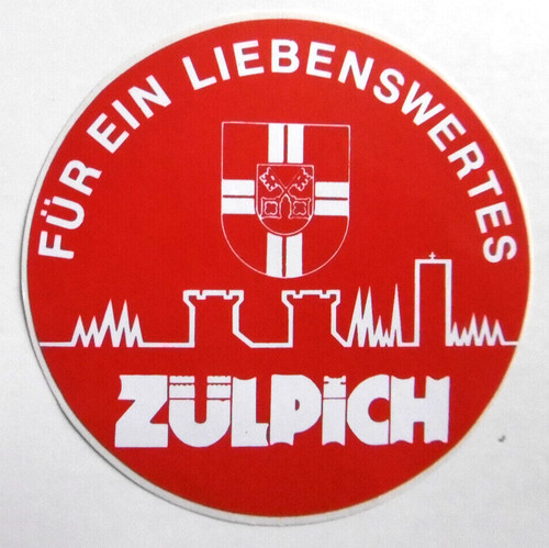 Souvenir aufkleber zülpich - souvenir-aufkleber,
