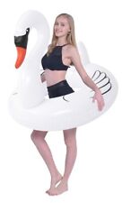 Schwimmring Schwan Pool Spiel Aufblasbar Strand Wasser Kinder Schwimmspielzeug