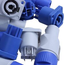 10Tlg/Set Neutrik Powercon Typ A Nac3Fca Nac3Mpa-1 Gehäuse Stecker Panel Adapter