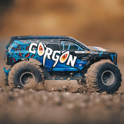 Arrma gorgon 2wd monster truck - arrma,