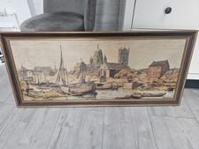 Schönes Ölbild Öldruck