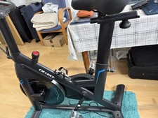 CHAOKE Profi Ultra-Leiser Ergometer Heimtrainer Fahrrad mit App160kg blau/rot