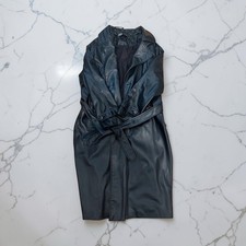 Zara Ledermantel Damen Größe