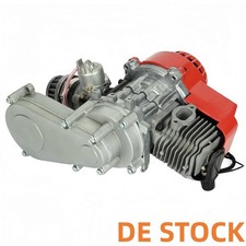 49CC 2-Takt Motor mit Getriebe Vergaser Dirt Bike Pocketbike Mini Atv Quad Rot
