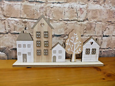 Aufsteller Holz Deko Haus