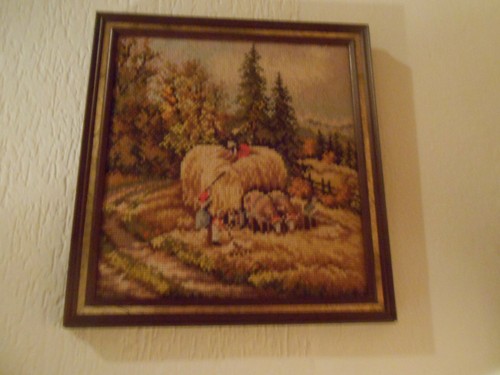 Gobelin bild handarbeit mit - bild,