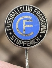 alte Nadel vom FC Frankonia Stupferich      Badischer Fußballverband  emailliert