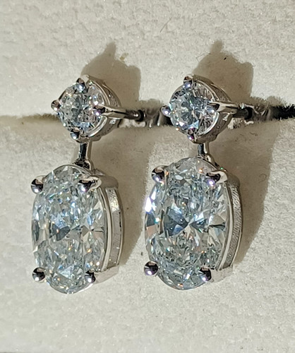 Diamantohringe weißgold - diamantohringe, 18