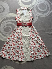 Langes Vintage-Kleid, Größe