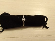 Ring Gr. 54 Weißgold vergoldet 0,92g