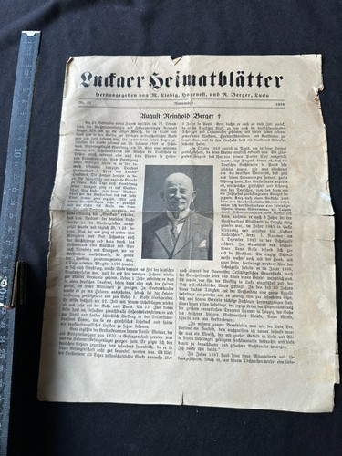 Luckaer heimatblätter 1934 - luckaer,