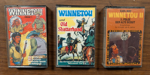 Winnetou hörspiel kassette - winnetou,