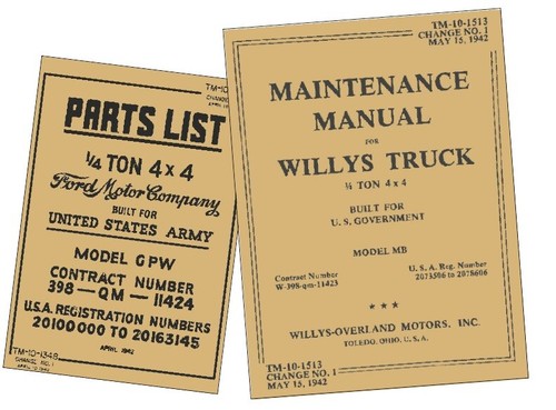 Willys ford gpw militär - ford,
