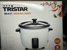 Tristar/RK-6117 Reiskocher 0,6 Liter ,Warmhaltefunktion,300 W,Dämpfer,Dünsten