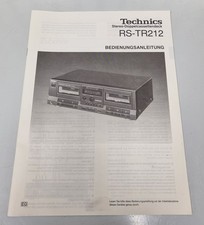 Technics RS-TR212 Stereo
