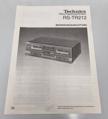 Technics tr212 stereo - rs-tr212,