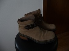 Montega Trachtenboots beige Wildleder Gr.38