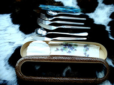 Konvolut DDR Besteck  Orig. Karton ABS, Justius u.a. Häppchenspieße