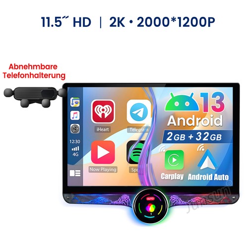 1din zoll android 13 - 11.5,