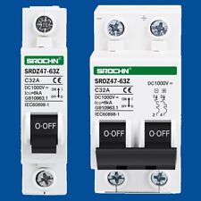 DC Leitungsschutzschalter Photovoltaik Trennschalter Solar Sicherungsautomat⭐