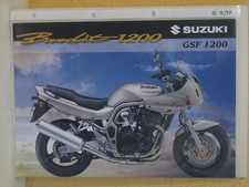 Motorrad Prospekt: Suzuki Bandit GSF 1200 / S, Druckdatum 10/1997