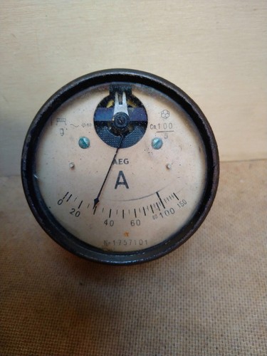 Altes amperemeter aeg - altes,