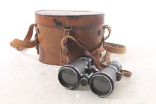 altes Fernglas mit Etui O.i.P. Gaud Vintage Feldstecher Lederetui