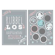 10 Frau Wundervoll Rubbellose JGA Rubbellose