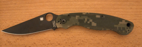 Spyderco military black - military,