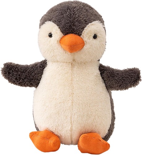 Plüschtier pinguin grau - cm,