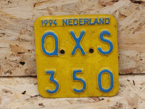 Nummernschild niederlande 1994 - niederlande,