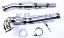 76mm Hosenrohr Downpipe MIT KAT für Audi S3 8L 210PS TT 225PS QUATTRO Edelstahl