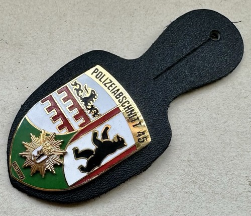 Polizei brustanhänger - polizei,