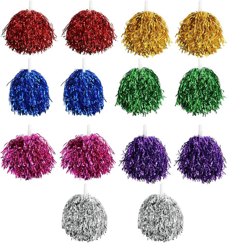 Cheerleader pompons set - pompons,
