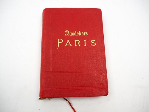 Baedekers reisehandbuch paris - baedekers,